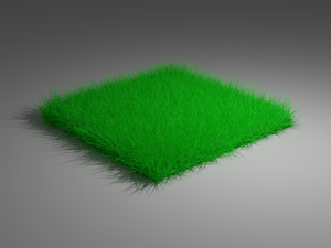 Green grass 3D 模型