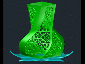 Portacandele Arabesco Modello di stampa 3D