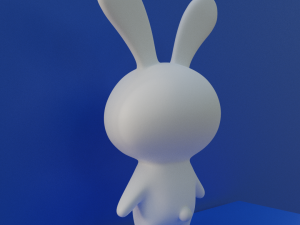 Cute rabbit 3D Модель