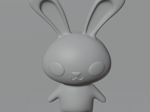 Cute rabbit 3D Модель