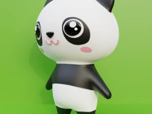 of panda 3D Model