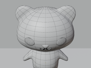 of panda Model 3D