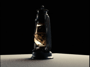 Kerosene lamp 3Dモデル