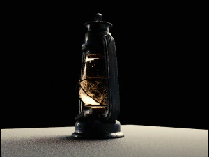 Kerosene lamp 3D Model