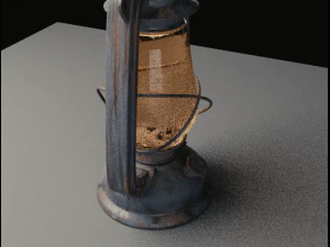 Kerosene lamp 3D Model
