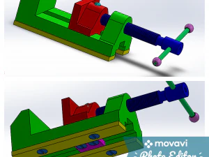 Vicepresidente de banco Modelo 3D