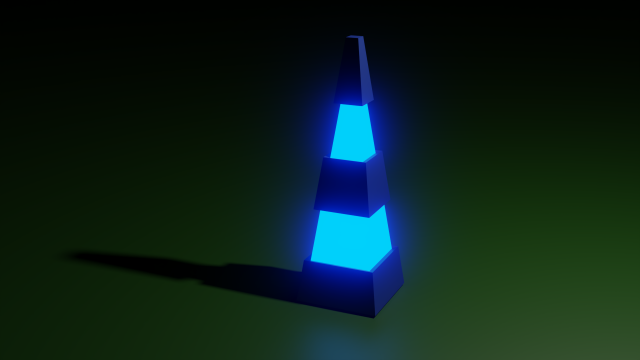 LED-Lamp 3D Model .c4d .max .obj .3ds .fbx .stl .blend 