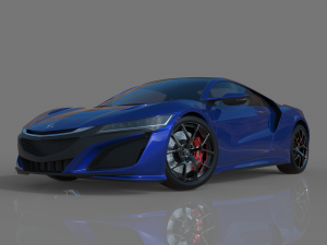 Acura NSX 2016 3Dモデル