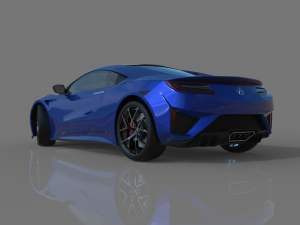 Acura NSX 2016 Modèle 3D