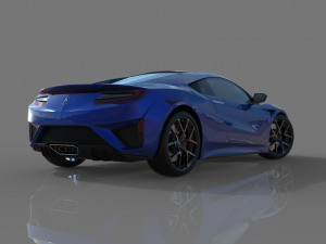 Acura NSX 2016 Modèle 3D