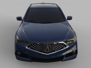 Acura TLX A-Spec 3Dモデル