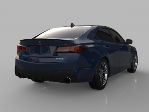 Acura TLX A-Spec 3Dモデル
