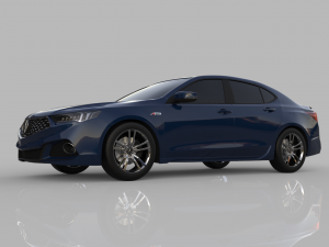 Acura TLX A-Spec 3Dモデル