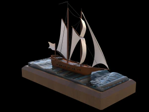 Fragata 3D Model