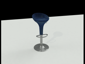 Ceramic Bar Stool 3Dモデル