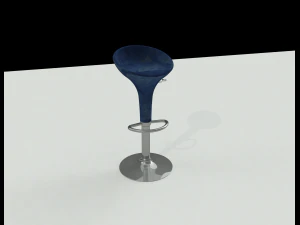 Керамічний барний стілець 3D Модель