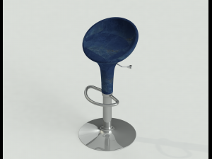Ceramic Bar Stool 3D 模型