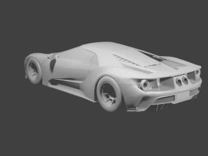 Carro GT Modelo 3D