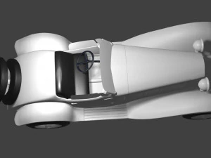 Vintage Car Modal 3D Model