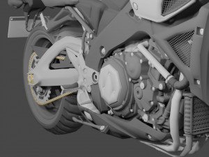 Sport Bike High quality 3D 모델