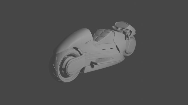 Vultran Bike 3D Model .c4d .max .obj .3ds .fbx .stl .blend 