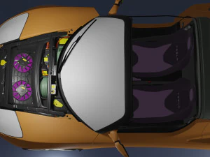 Tesla Roadster 2010 3D Model