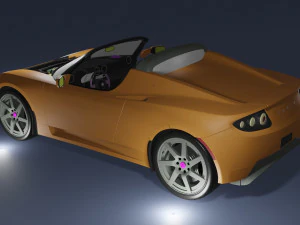 Tesla Roadster 2010 3D Model