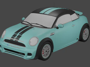 Um carro simples e antigo Modelo 3D