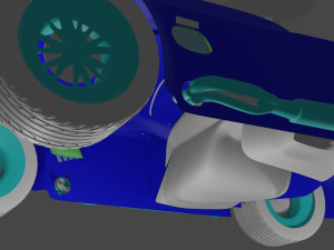 Old Type Car 3D Model