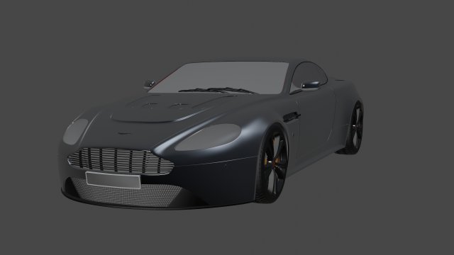 Vantage S 2016 3D Model .c4d .max .obj .3ds .fbx .stl .blend 