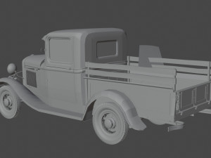 Pickup Model 3D Model