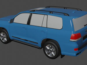 Toyota Land Cruiser 3D Model