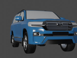 Toyota Land Cruiser 3D Model