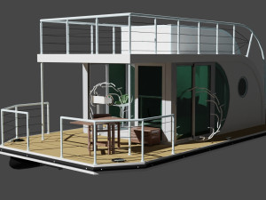 Nautilus B-NH 6 Boat Modèle 3D