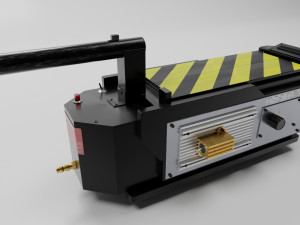 Ghostbuster Trap High Poly and Low Poly Modèle 3D