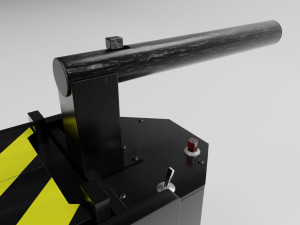 Ghostbuster Trap High Poly and Low Poly Modèle 3D