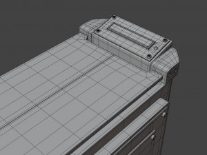 Ghostbuster Trap High Poly and Low Poly Modèle 3D