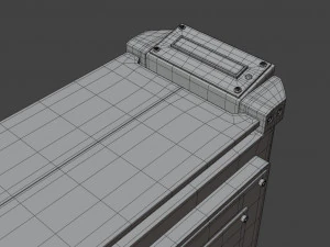 Ghostbuster Trap High Poly and Low Poly 3D Model