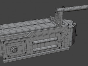 Ghostbuster Trap High Poly and Low Poly Modèle 3D