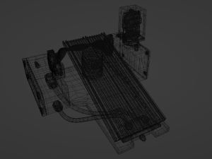 Pedal GhostBusters 3D Modell