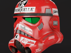 Stormtrooper helmet 3D Model