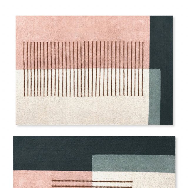 Carpet Bapsy La Redoute 3D Модель .c4d .max .obj .3ds .fbx .stl .blend 