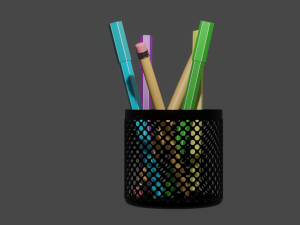 Pencil holder Modelo 3D