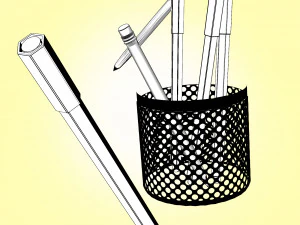 Pencil holder 3D Model