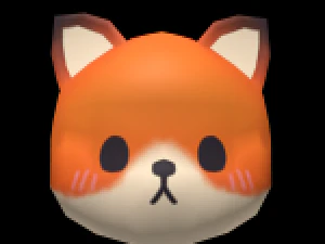 폭스마스크 3D 모델