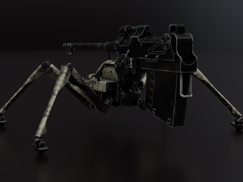 Juggernaut from anime 86 eighty six Updated 3D Model