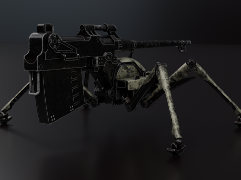 Juggernaut from anime 86 eighty six Updated 3D Model