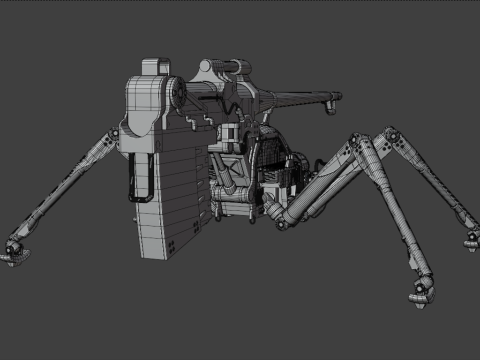 Juggernaut from anime 86 eighty six Updated 3D Model
