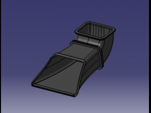 KTM 690 SM AIRBOX SNORKEL 3D Print Model