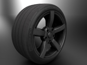Car wheels 3Dモデル